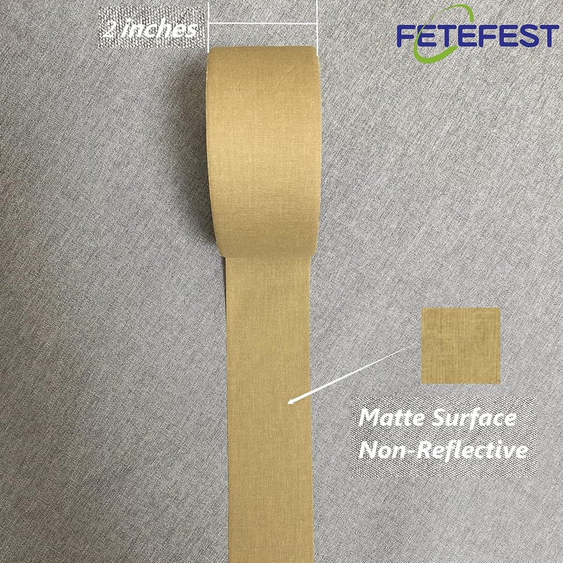 Fetefest Camo Tape Camouflage Tape No Residue, Non-Reflective 2" by 30Yard with Various Camo Patents - Image 2